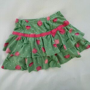 Gymboree Bright Tulip Tiered Skort